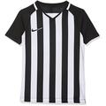 Nike Kinder Striped Division III Jersey SS Trikot, Mehrfarbig (Black/White), XL