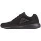 Kappa FOLLOW OC XL | Freizeit-Sneakers für Frauen und Männer | super-leicht, modisch und zeitlos | angenehmes Tragegefühl | atmungsaktiv, Größe 47 - 501116 black/grey, Größe 48