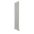 iBathUK | 1800 x 460 mm Designer Matt White Double Panel Vertical Colosseum Radiator