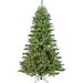 The Holiday Aisle® Green Pine Artificial Christmas Tree w/ 450 Multi-Colored & Yellow/White Lights in Brown | 90" H x 54" W x 54" D | Wayfair