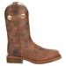 Double H Wide Square Comp Toe ICE Roper 13" - Mens 10 Brown Boot D