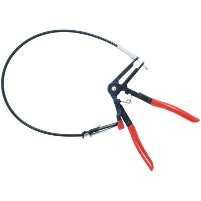 BES - Pinza stringi fascette per manicotti auto moto con cavo flessibile