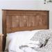 Millwood Pines Valor Panel Headboard Wood in Gray | 46 H x 53.5 W x 3.75 D in | Wayfair 43311BCB0CD84126AE629C300A0FA609