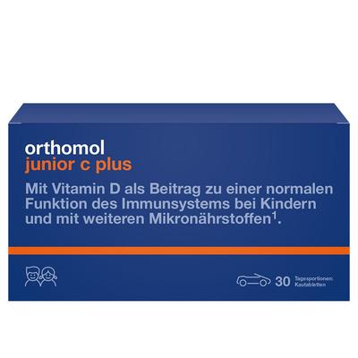 Orthomol Junior C plus Kautabl.Mandarine/Orange 30 St Kautabletten Image