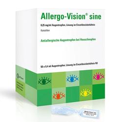 Allergo-Vision sine 0,25 mg/ml AT im Einzeldo.beh. 50x0,4 ml Einzeldosispipetten