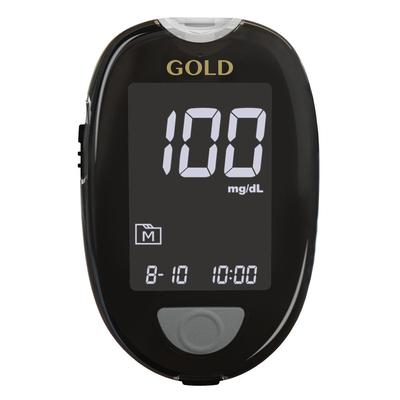 Glucocheck Gold Blutzuckermessgerät Set mg/dl 1 St Gerät Image