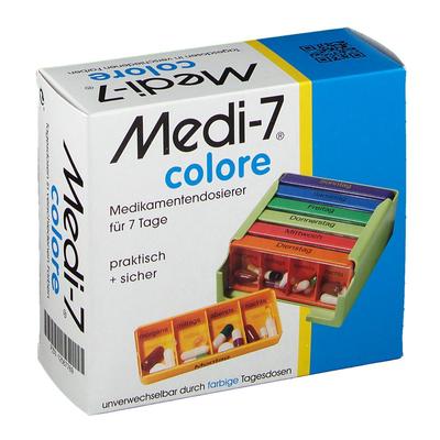 Medi 7 Medikamentendos.f.7 Tage colore 1 St Box Image