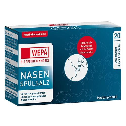 Wepa Nasenspülsalz 60x2,95 g Salz