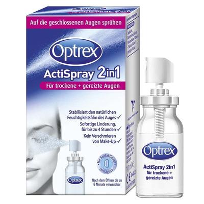 Optrex ActiSpray 2in1 f.trockene+gereizte Augen 10 ml Spray Image