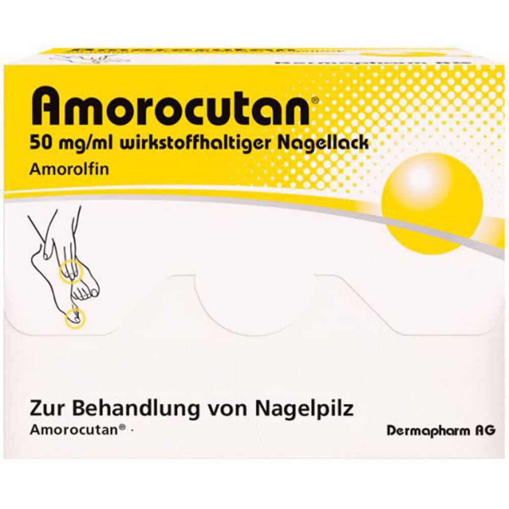 Amorocutan 50 mg/ml wirkstoffhaltiger Nagellack 6 ml Wirkstoffhaltiger Image