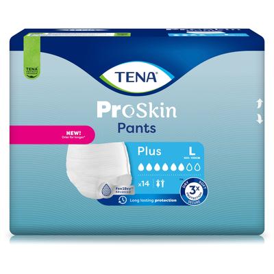 Tena Pants Plus L bei Inkontinenz 14 St Einweghosen Image
