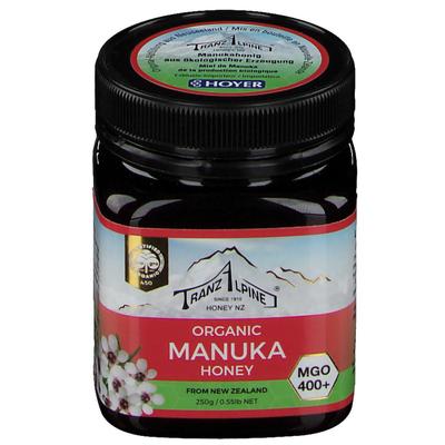 BIO Manuka Honig MGO 400+ TranzAlpine 250 g Gel