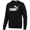 Puma ESS Logo Crew Sweatshirt FL Big Logo Men's Sweatshirt, mens, Sweatshirt, 851747, Noir (Puma Black), XXL