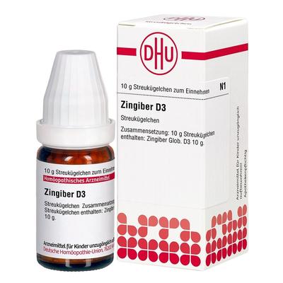Zingiber D 3 Globuli 10 g Image
