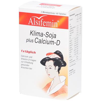 Alsifemin Klima-Soja plus Calcium D3 Tabletten 60 St Image