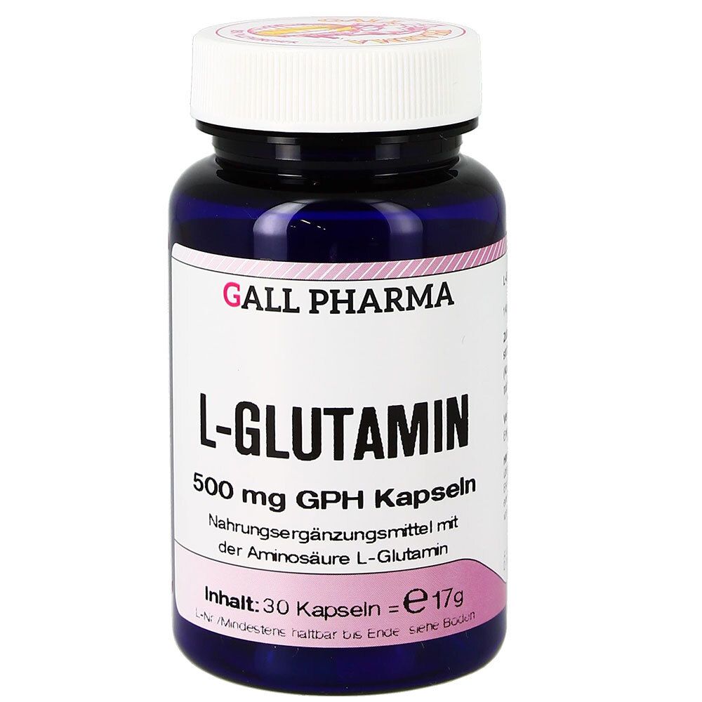 L-Glutamin 500 mg GPH Kapseln 30 St Image