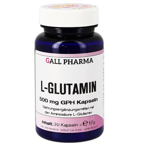 L-Glutamin 500 mg GPH Kapseln 30 St