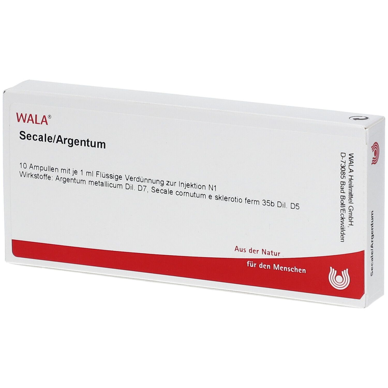 Secale Argentum Ampullen 10x1 ml Image