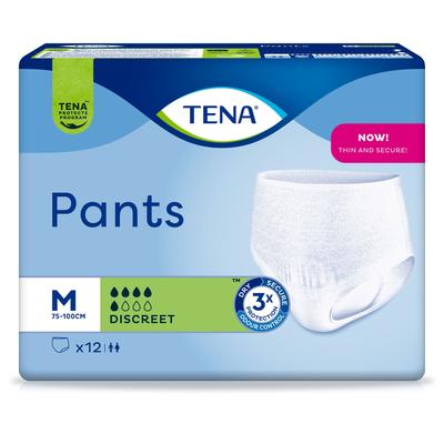 Tena Pants Discreet M bei Inkontinenz 12 St Einweghosen Image