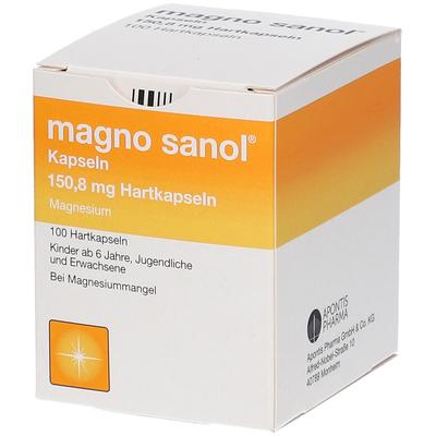 Magno Sanol Kapseln 100 St Hartkapseln Image