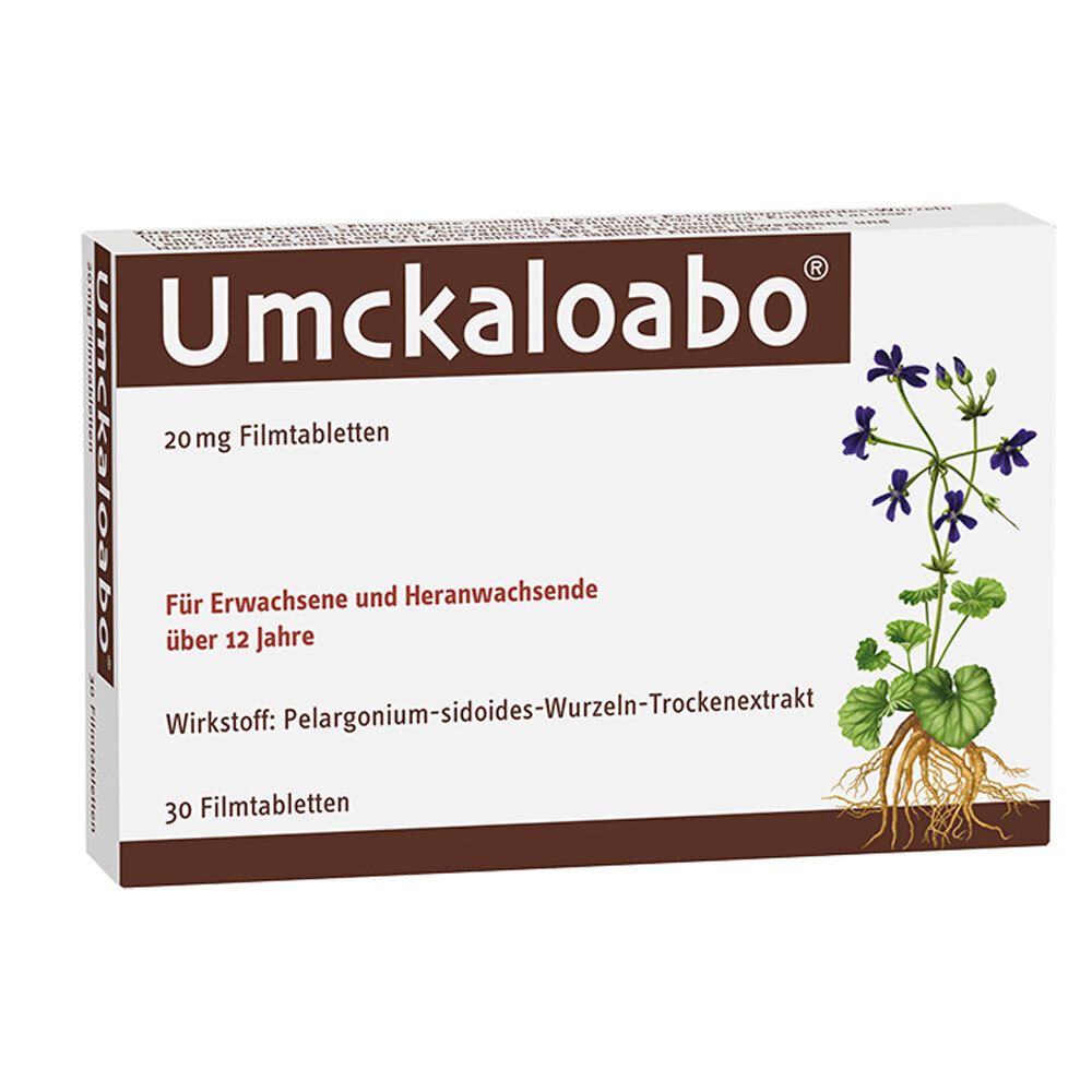 Umckaloabo 20 mg Filmtabletten 30 St Image
