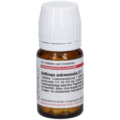 Aethiops Antimonialis D 6 Tabletten 80 St Image