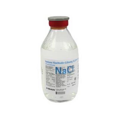 Kochsalzlösung 0,9% Glasfl. 6x1000 ml Infusionslösung Image