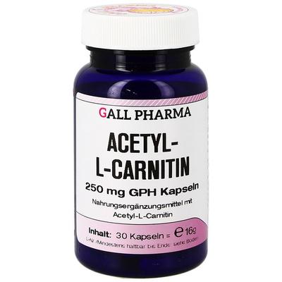 Acetyl-L-Carnitin 250 mg Kapseln 30 St Image