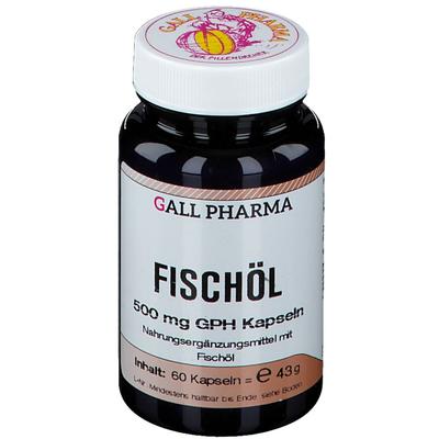Fischöl 500 mg GPH Kapseln 60 St Image