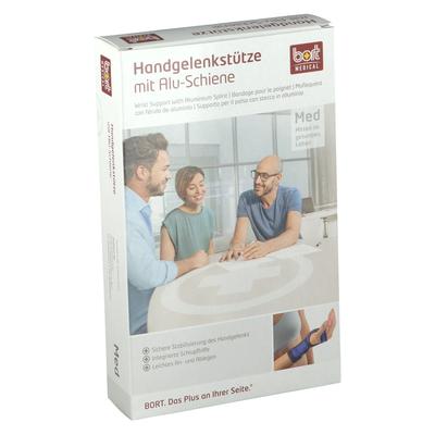 Bort Handgelenkstütze m.Aluschiene re.L schwarz 1 St Bandage(s) Image