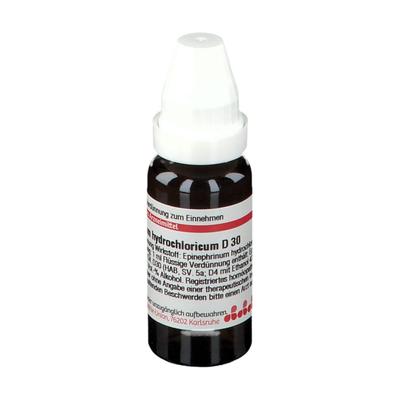 Adrenalinum Hydrochloricum D 30 Dilution 20 ml Image