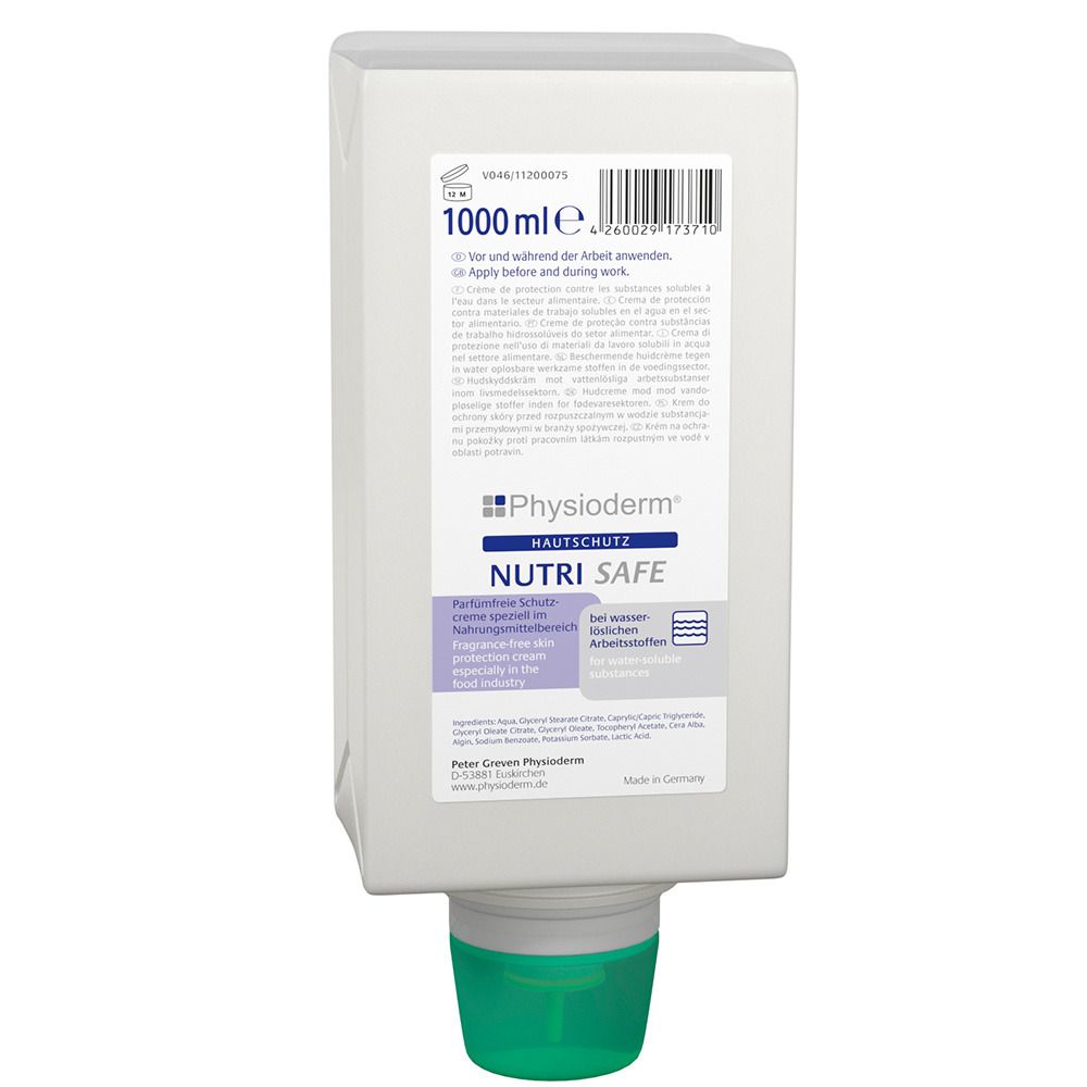 Physioderm Nutri Safe Creme 1000 ml Image