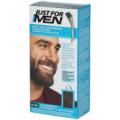 Just for men Brush in Color Gel schwarzbraun 28,4 ml Image