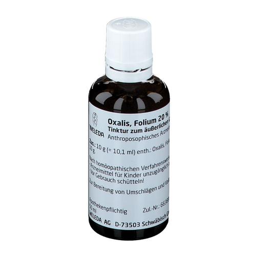 Oxalis Folium 20% äußerlich Tinktur 50 ml