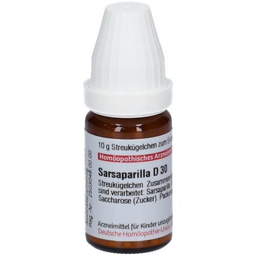 Sarsaparilla D 30 Globuli 10 g