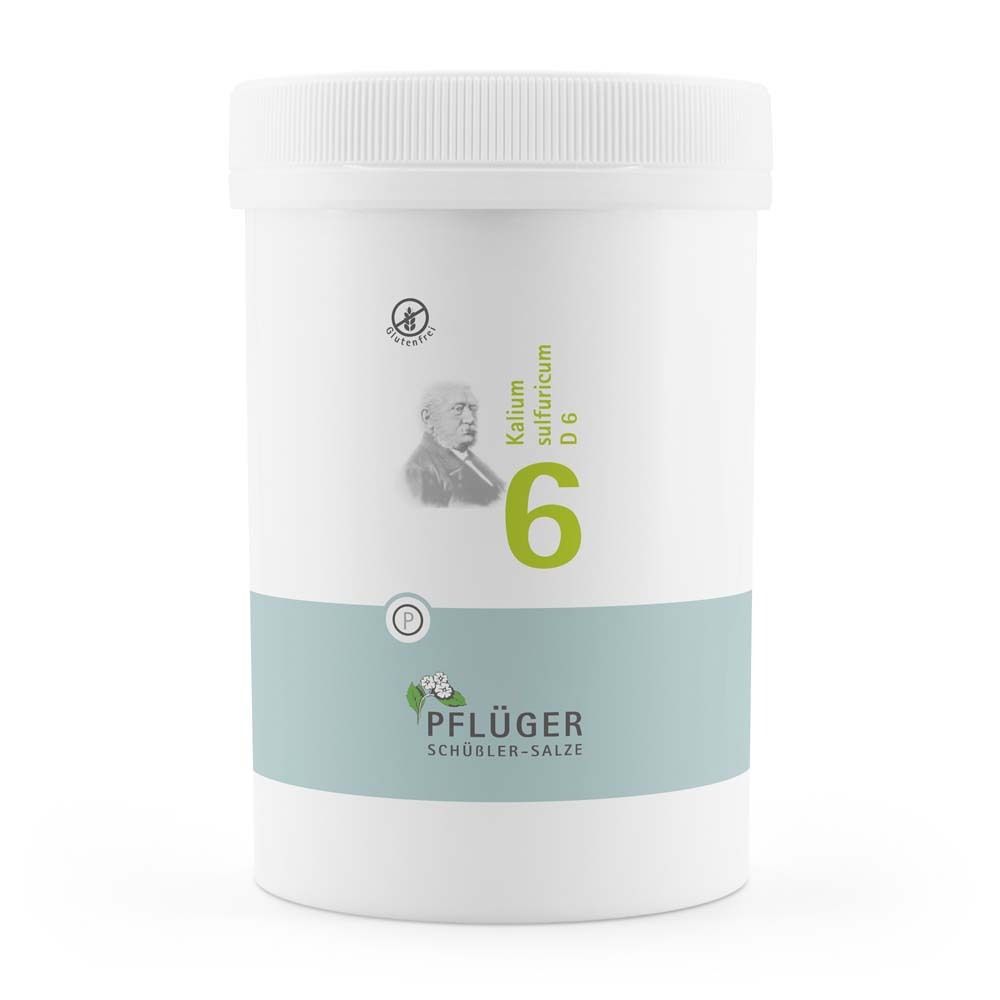 Biochemie Pflüger 6 Kalium sulfuricum D Tabl. 4000 St Tabletten Image