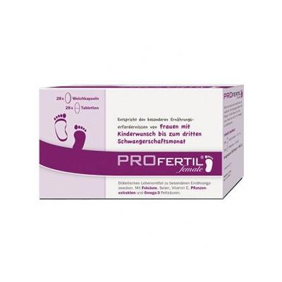 Profertil female Tbl./Kps.Kombipckg.1 Monat 1 St Kombipackung Image