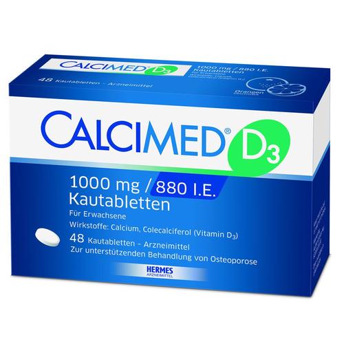 Calcimed D3 1000 mg/880 I.e. Kautabletten 48 St