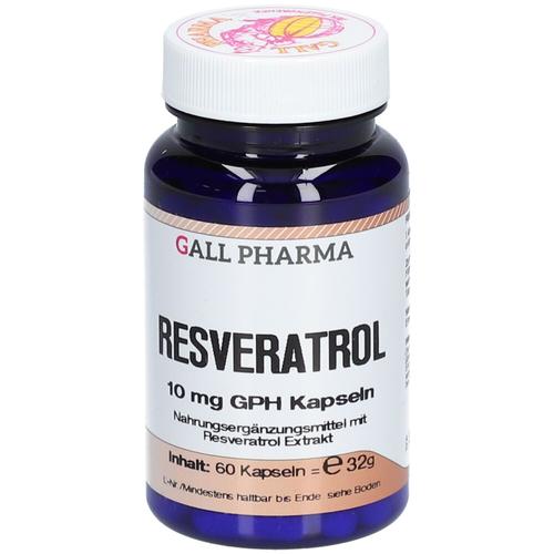Resveratrol 10 mg GPH Kapseln 60 St