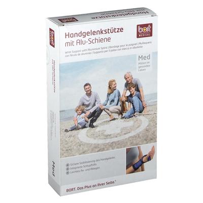 Bort Handgelenkstütze m.Aluschiene li.L haut 1 St Bandage(s) Image