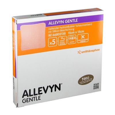 Allevyn Gentle 15x15 cm Schaumverband 5 St Verband Image