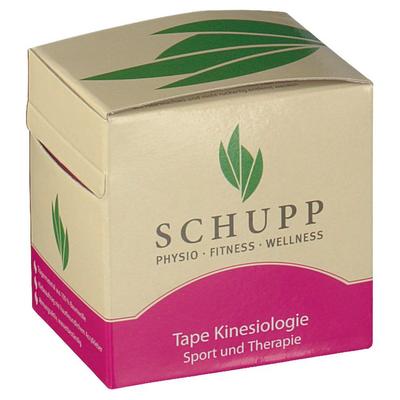 Schupp Tape Kinesiologie 5 cmx5 m rot 1 St Verband Image