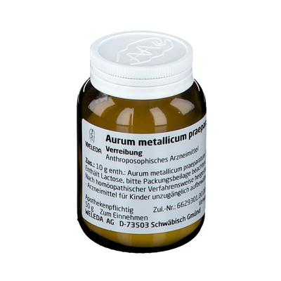 Aurum Metallicum Praeparatum D 20 Trituration 50 g Image