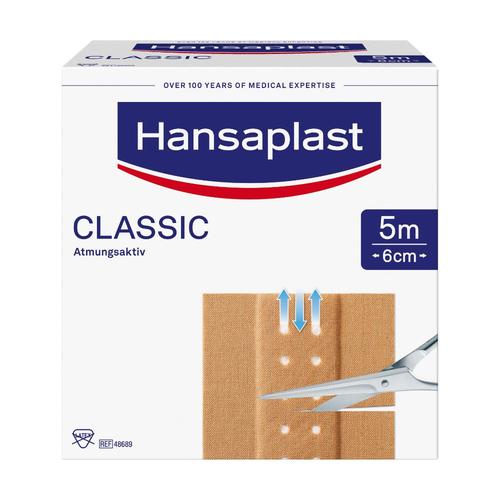 Hansaplast Classic Pflaster 6 cmx5 m 1 St