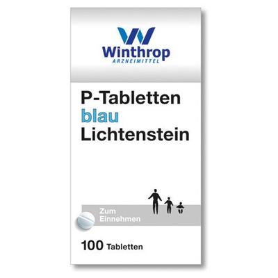 P Tabletten blau 8 mm Teilk. 100 St Image