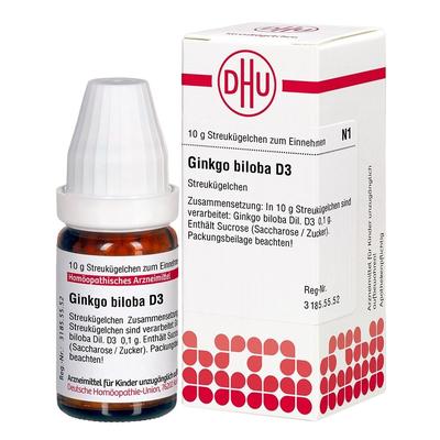 Ginkgo Biloba D 3 Globuli 10 g Image