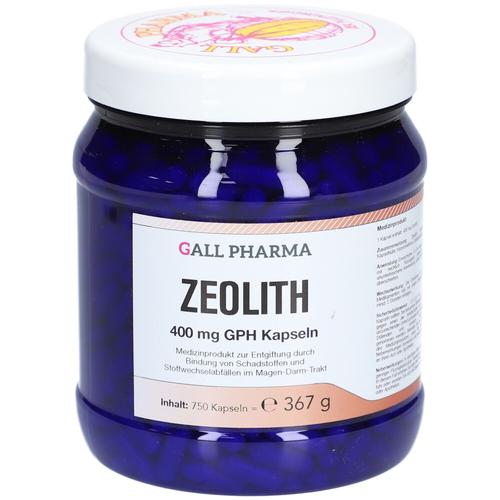 Zeolith 400 mg GPH Kapseln 750 St