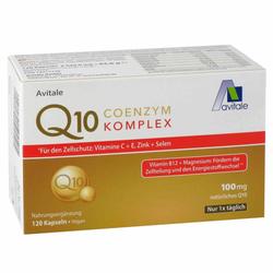 Coenzym Q10 100 mg Kapseln+Vitamine+Mineralstoffe 120 St Kapseln
