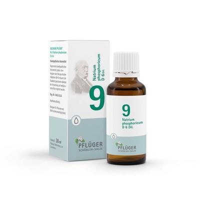Biochemie Pflüger 9 Natrium phosphoricum D 6 Tro. 30 ml Tropfen Image