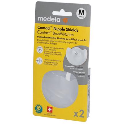 Medela Brusthütchen Contact M 2 St Brusthütchen, -hauben, -schalen Image